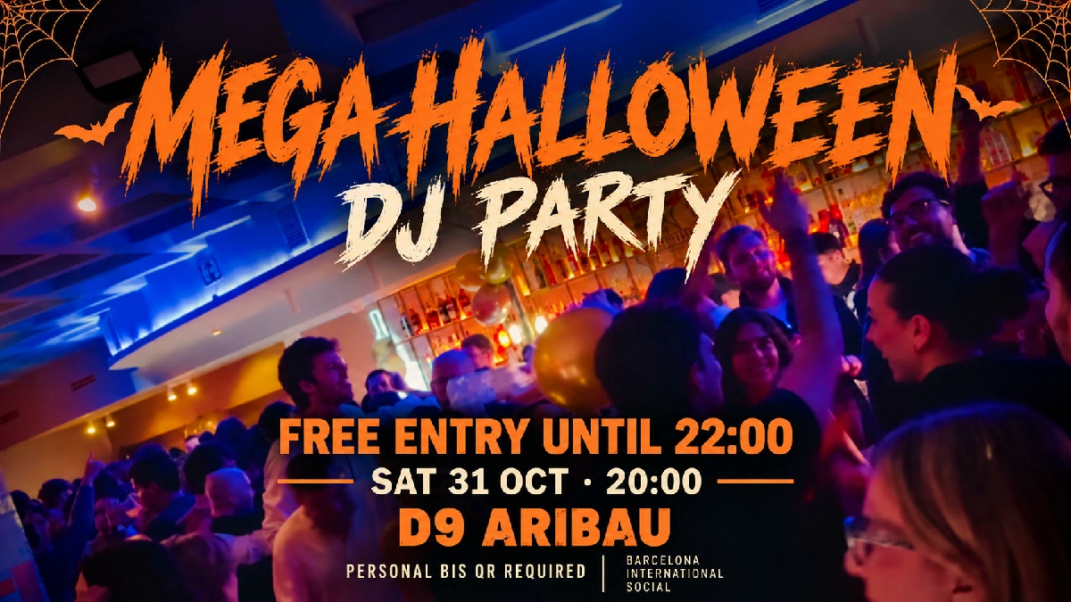 MEGA HALLOWEEN DJ PARTY 🎃 & €100 prize for the best costume!